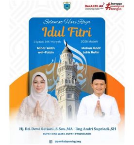 DISKOMSANTIK KAB PANDEGLANG MENGUCAPKAN SELAMAT HARI RAYA IDUL FITRI 1447 H