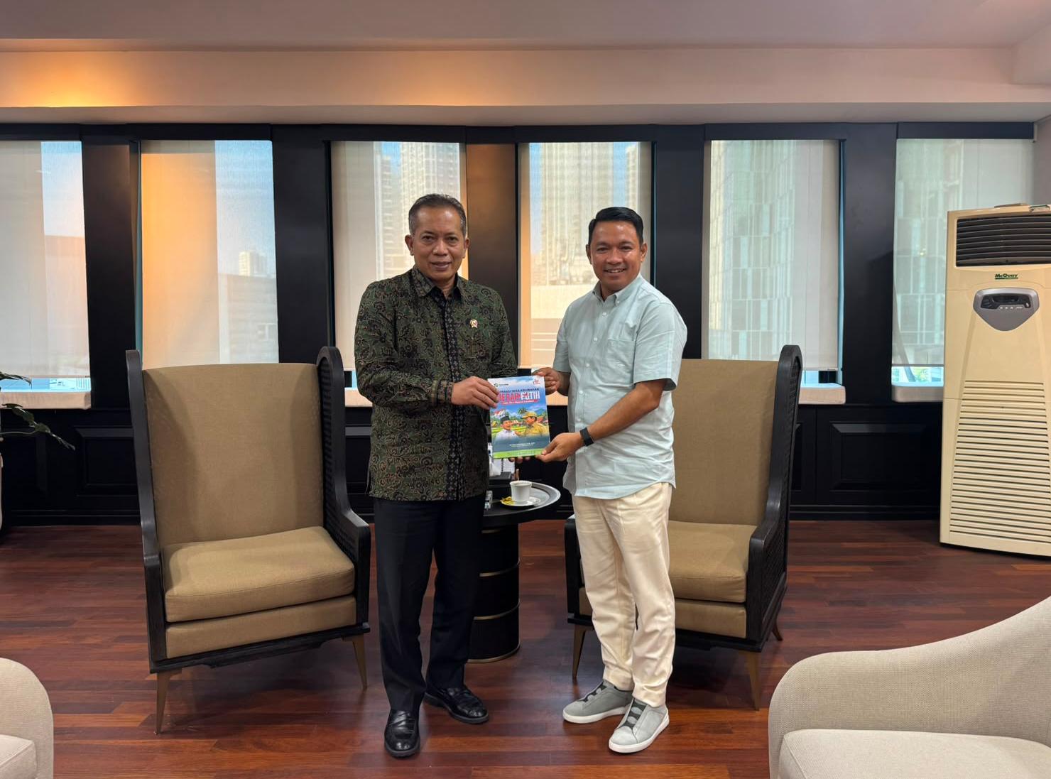 Perjuangkan UMKM Pelalawan, Husni Tamrin Koordinasi Langsung dengan Menteri Koperasi RI