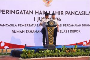 Teguhkan Nilai Kebangsaan, Rutan Depok Peringati Hari Lahir Pancasila